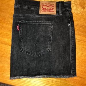 Levi Jean Mini Skirt